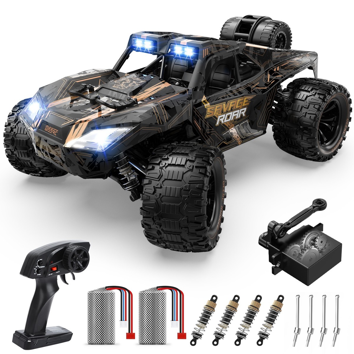DEERC 9005E 4WD 1:14 RC Car 40KM/H High Speed RC Monster Truck