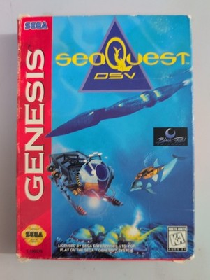 Sea Quest DSV (Sega Genesis, 1994) CIB. Tested And Cleaned 