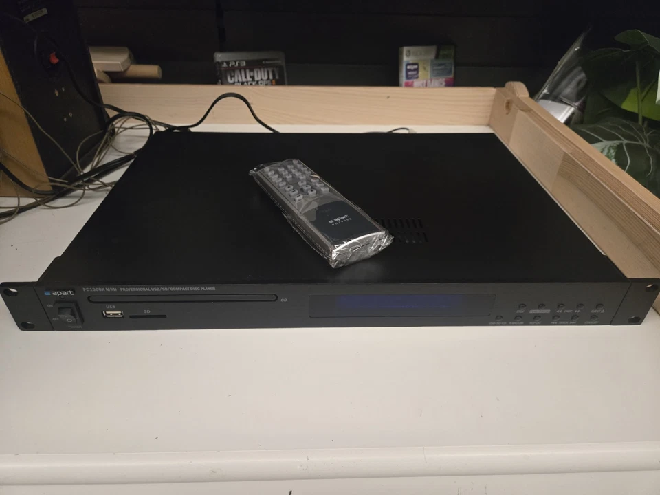 Apart PC1000R MKII Cd Player MP3 - SD PROFESSIONAL With XLR - Bild 2 von 4