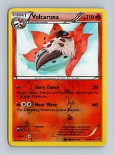 Volcarona Noble Victories 21/101 Reverse Holo LP Pokemon 2011