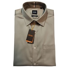 Image of Hugo Boss Shirt Long Sleeve Slim Fit Formal Dress Shirts