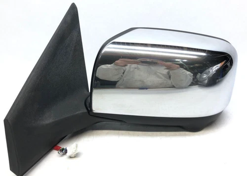 2012 2013 Nissan Rogue Left Driver Chrome Power Door Mirror Surround View 9 Wire