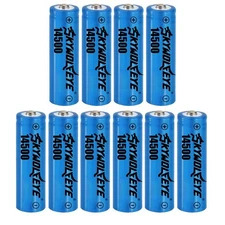 14500 Batter.y 2800mAh Li-ion 3.7V Rechargeable Li-ion Batter.y USA FAST SHIP