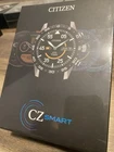 Citizen CZ Smart Gen 2 44MM Black Silicone Sport Smartwatch - MX1011-05X