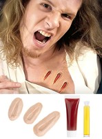 Klauenwunde - Horror Make-Up Wunde FüR Halloween, Larp Und Mottoparty