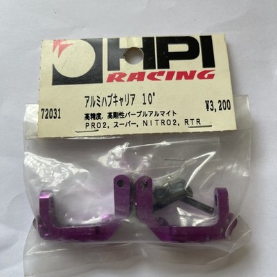 HPI Racing RS4 Pro2 Radträger vorne lila Aluminium RTR Nitro Vintage RC 72031