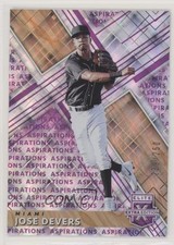 2019 Panini Elite Extra Edition Aspirations Purple 239/250 Jose Devers #128 s3g