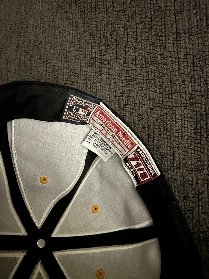 Pittsburgh Pirates Cooperstown Collection Pro Cap Vintage, Size 7 1/8 - Image 4 of 4