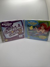 Lot of 2 Disneys Karaoke Series CDs The Little Mermaid 04 The Cheetah Girls 2 06