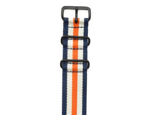 WATCH STRAP NATO NYLON G10 DURCHZUGSBAND PVD G10 18, 20, 22, 24 mm de - Picture 12 of 12