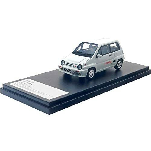 Hi Story 1/43 HND CITY TURBOII (1983) Греческий белый HS289WH