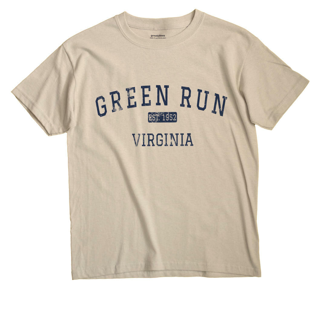 Green Run Virginia VA TShirt Virginia Beach EST eBay