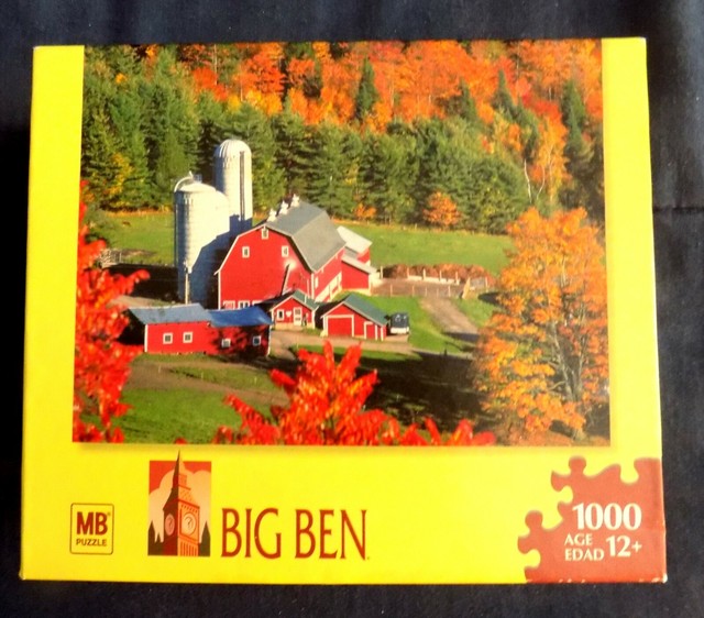 2006 Milton Bradley Big Ben 1000-Piece Jigsaw Puzzle #1 ...
