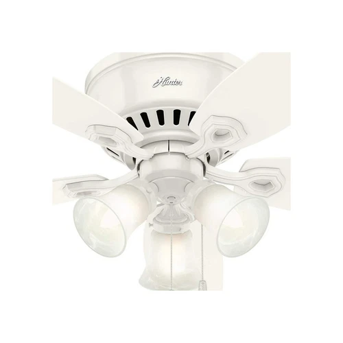 Hunter Fan Company Indoor 53326 52" Builder Low Profile Ceiling Fan with Ligh... - Picture 9 of 9