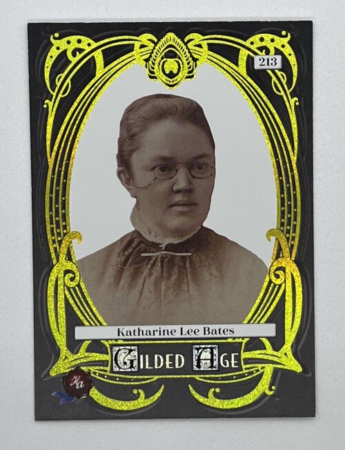 2022 Historic Autographs Gilded Age 213 Katharine Lee Bates Amethyst