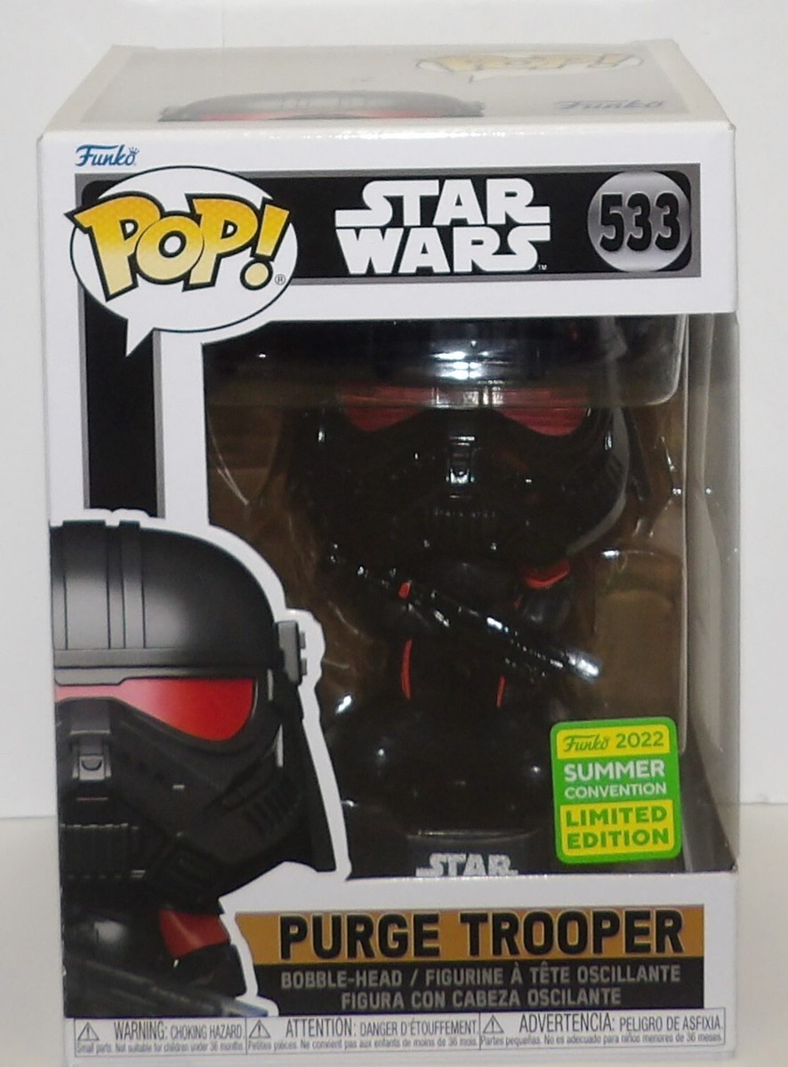 Funko Pop! Star Wars #533 PURGE TROOPER Summer Convention 2022