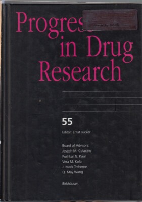 Progress In Drug Research, Volume 55 By Jucker, Ernst