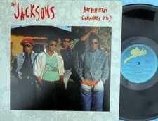 Jacksons ORIG OZ Promo PS 12 Nothin (that compares 2 U) NM ’89 CBS R&B Soul