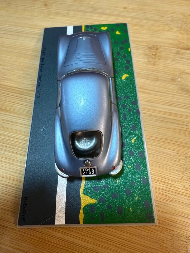 Bizarre 1/43 Fiat 8V First Series 1953 Metallic Blue BZ117 Resin Scale Model Car - Immagine 2 di 4