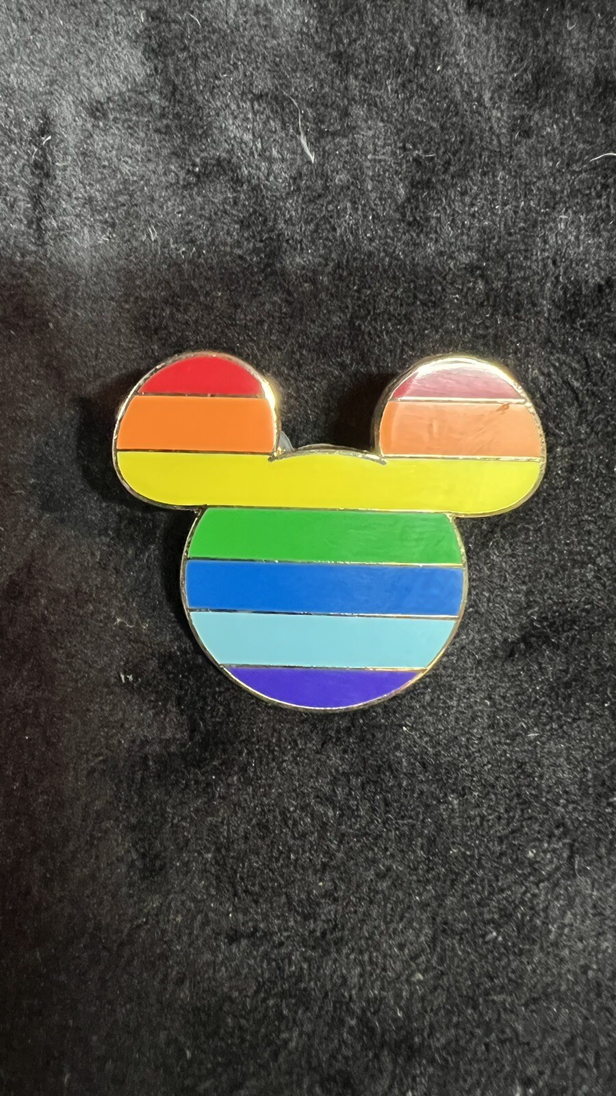 Pride Mickey Head Disney Trading Pin 2008