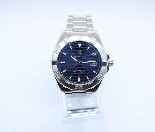 Tag Heuer Aquaracer Calibre 5 Automatic Mens Watch WAY2112 With Box & Papers - Picture 7 of 7