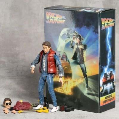 NECA Figurine Retour vers le Futur Marty McFly Deluxe Action Figure Toys 16 cm
