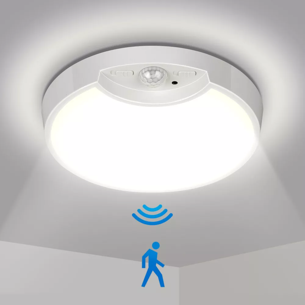 Plafonnier Led Avec Détecteur De Mouvement Intégré Plafonnier LED Applique Murale Rechargeable Avec Détecteur de Mouvement | eBay