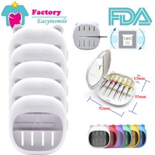 5packs Dental Endo files holder Sterilization Box with ruler Files Organizer