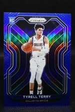 2020-21 Panini Prizm Blue #259 Tyrell Terry 109/199 ROOKIE RC COLOR MATCH - READ