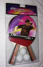 EASY Pick Basic Level Table Tennis Racket Ping Pong Paddle  Can add balls USA