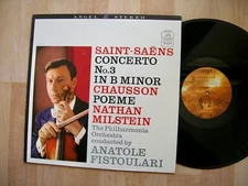 NATHAN MILSTEIN Saint-Saens violin concerto Angel S 36005 NM