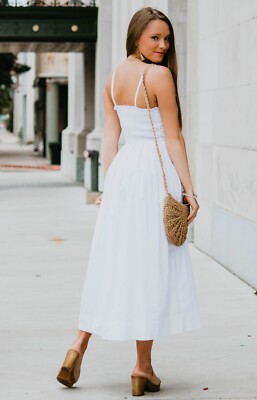 free people lilah pleated tube dress Free People Lilah Pleated Tube Dress White L