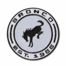 Patch - Ford Bronco Est. 1966  3" * Add to Jacket, Cap or Work Shirt * FREE SHIP