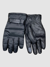  98 Timberland Men's Black Quilted Leather Touchscreen Gloves Size Medium