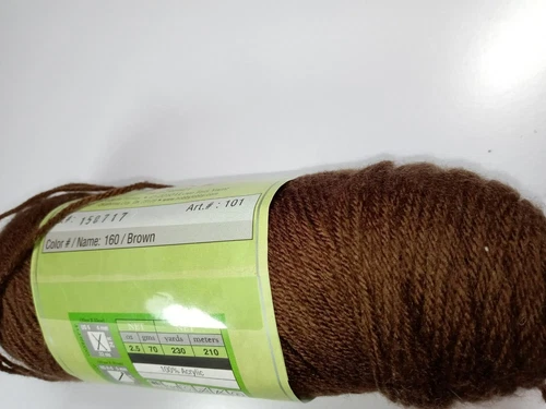 Hobby Lobby I Love This Yarn! Sport Weight-Brown #160-230 Yards-100% Acrylic-NEW