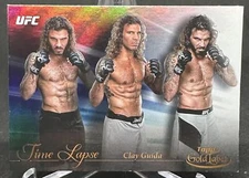 Clay Guida 2024 Topps Gold Label UFC Time Lapse #TL-12