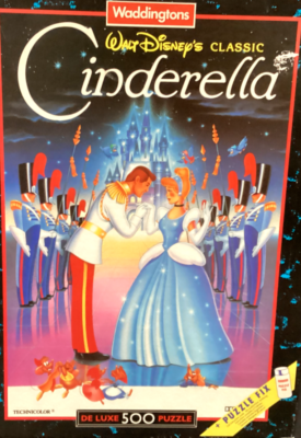 Waddingtons 500 pc Disney: Cinderella 1992 jigsaw puzzle Rare | eBay