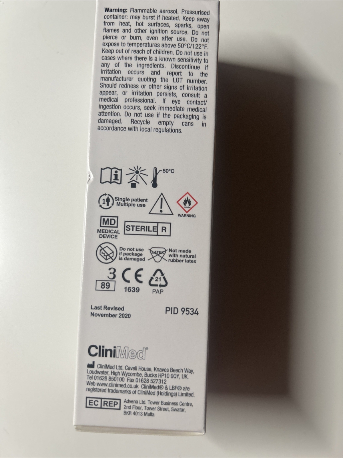 LBF Sterile No Sting Barrier Film Spray 50ml eBay