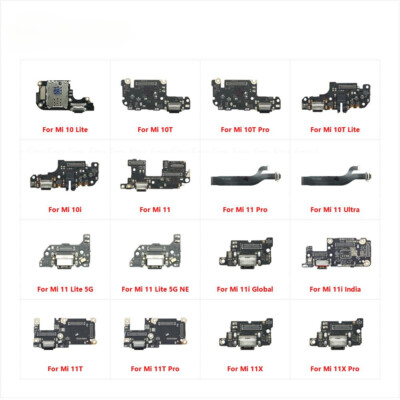 USB Charging Port Tail Plug For Xiaomi Mi 10T 10i 11i 11T 11X Pro Lite Ultra 5G