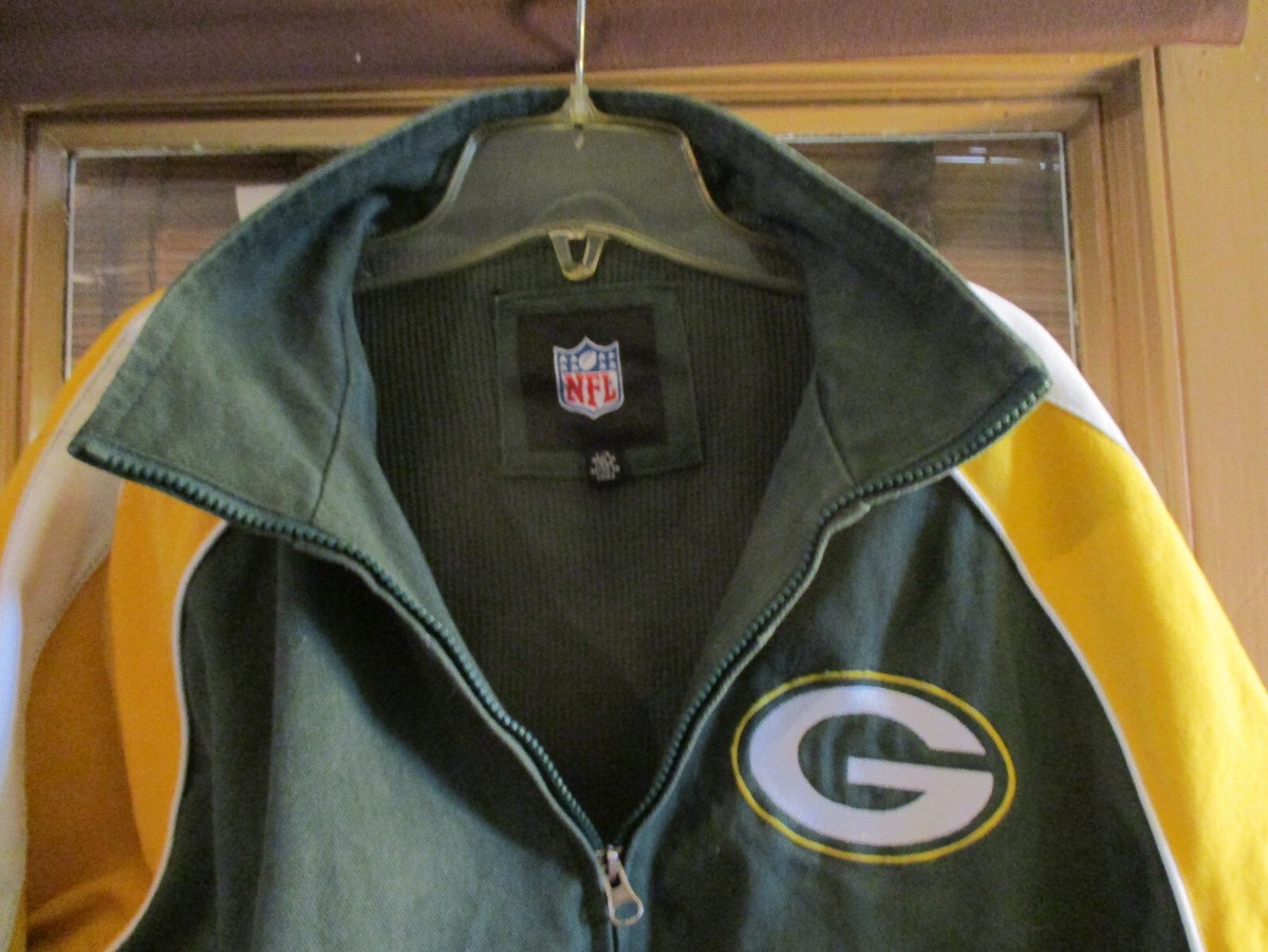packers ジャケット VTG Rare pattern Green Bay Packers adult 2XL Satin style