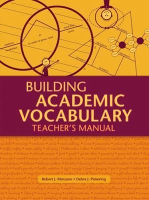 Building Academic Vocabulary: Teacher s Manual; - paperback, Marzano, 1416602348