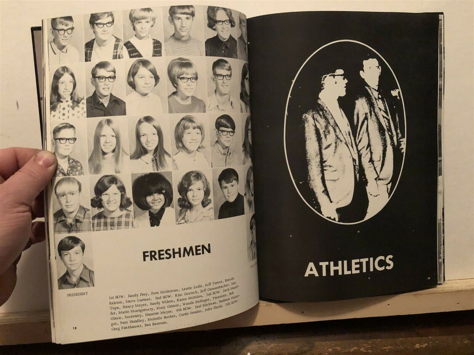 1971 Bern Summerfield Axtell USD 488 High School Annual Yearbook Kansas