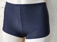 Vintage 90s VICTORIA'S SECRET Nylon Panties Boy Shorts Black Small
