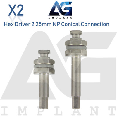 2 Hex Driver NP Conical Connection Screwdriver Tool Dental