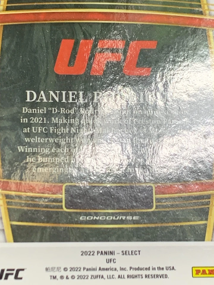 Daniel Rodriguez 21 Blue Select UFC 2022 Panini - Image 4 of 4