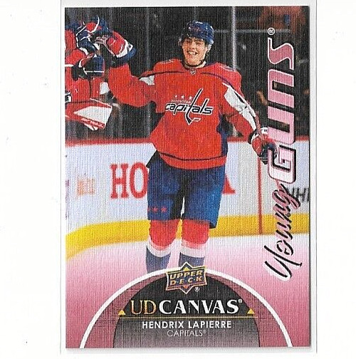 2021-22 Upper Deck Series 2 UD Canvas Young Guns Hendrix Lapierre #C225