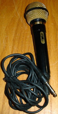 Vintage Venturer Microphone Black / Gold Mic