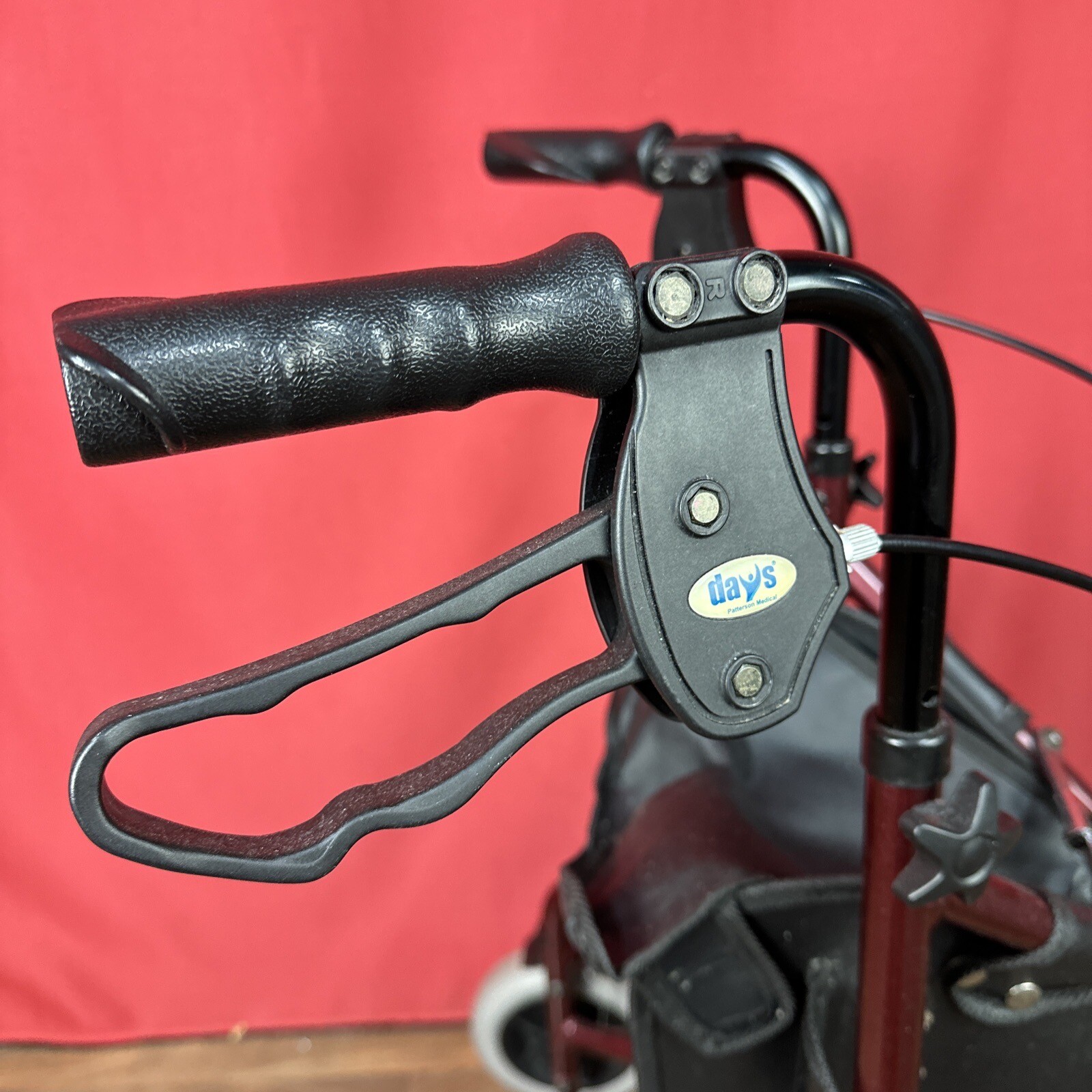 Days Walker Tri Folding 3Wheeled Mobility Aid Rollator Grey Removable