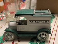 Wrag-Time Transportation ERTL 1913 Ford Model T Van 1:25 Metal Coin Bank