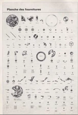 Heuer 11/12 Watch Parts Genuine Dropdown List Pick Part Number